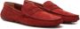Bally Bordeaux Suede Penny Loafer Red Heren - Thumbnail 3