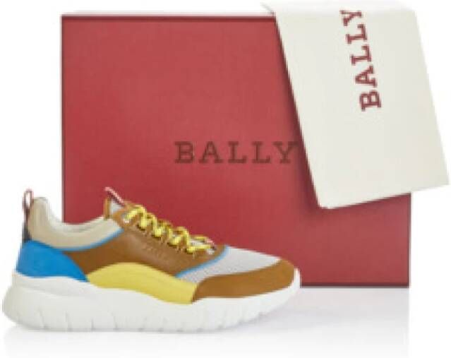 Bally Bruine Heren Sneaker Comfortabele Moderne Stijl