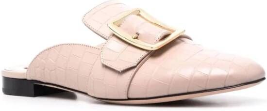 Bally Flat Sandals Beige Dames