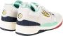 Bally Geperforeerde Vetersneakers voor Heren Wit Heren - Thumbnail 2