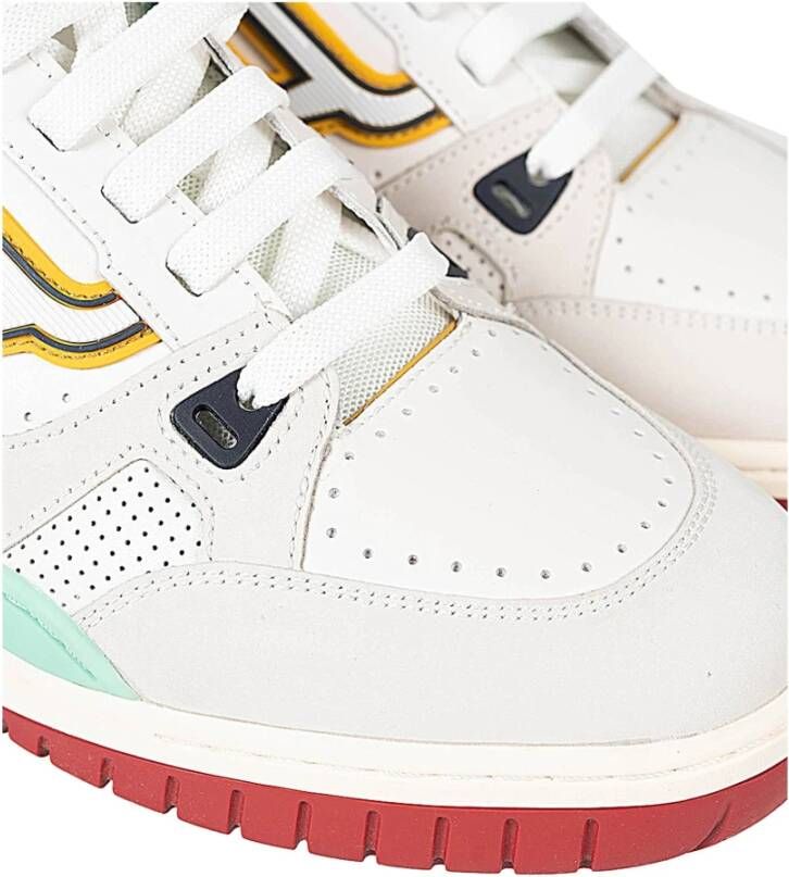 Bally Gaatjes Sneakers met Ronde Neus Wit Heren