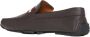 Bally Grained Leather Slip-On Flat Shoes Brown Heren - Thumbnail 3