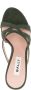 Bally Elegante Beeldhouwkunst Hoge Hak Sandalen Groen Dames - Thumbnail 2