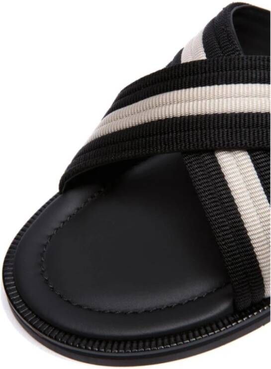 Bally Kalfsleren Sandalen met Kruisband Multicolor Heren