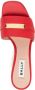 Bally Klaprood Blokhak Sandalen - Thumbnail 2