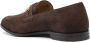 Bally Koffiebruin Leren Gestapelde Hak Schoenen - Thumbnail 2