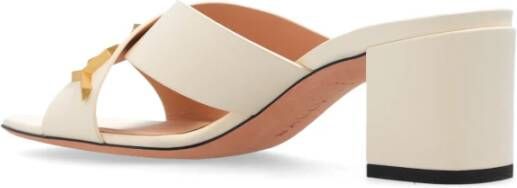 Bally Leather mules Beige Dames