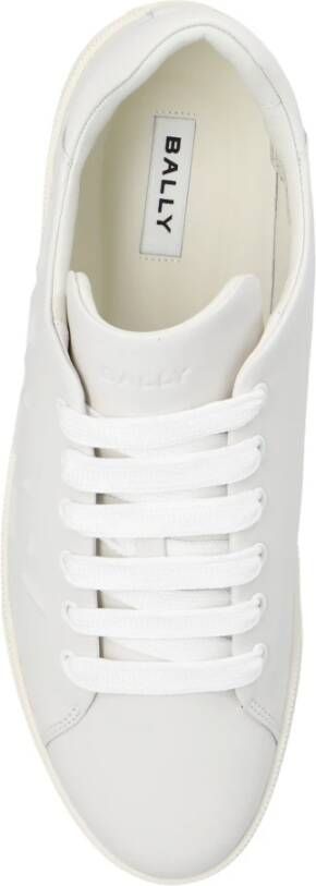 Bally Leren sneakers Beige Heren