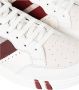 Bally Leren Sneakers met Logo Zool White Heren - Thumbnail 3