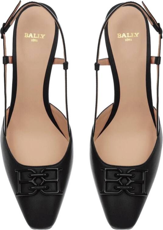 Bally Logo Decolletes Schoenen Black Dames