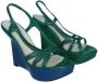 Bally Pre-owned Leather heels Green Dames - Thumbnail 2
