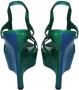 Bally Pre-owned Leather heels Green Dames - Thumbnail 4