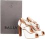 Bally Pre-owned Leather heels White Dames - Thumbnail 2
