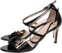 Bally Pre-owned Leather sandals Black Dames - Thumbnail 3