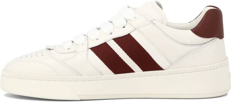 Bally Rebby Leren Sneakers White Dames