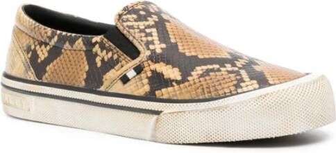 Bally Santa Ana Slip-on Sneakers Brown Dames