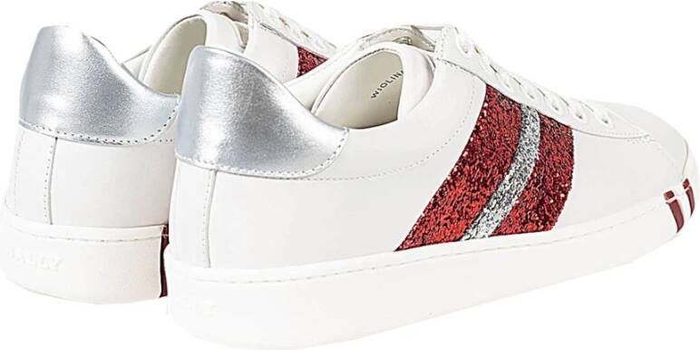 Bally Stijlvolle Sneakers met Comfortabele Veters Wit Dames