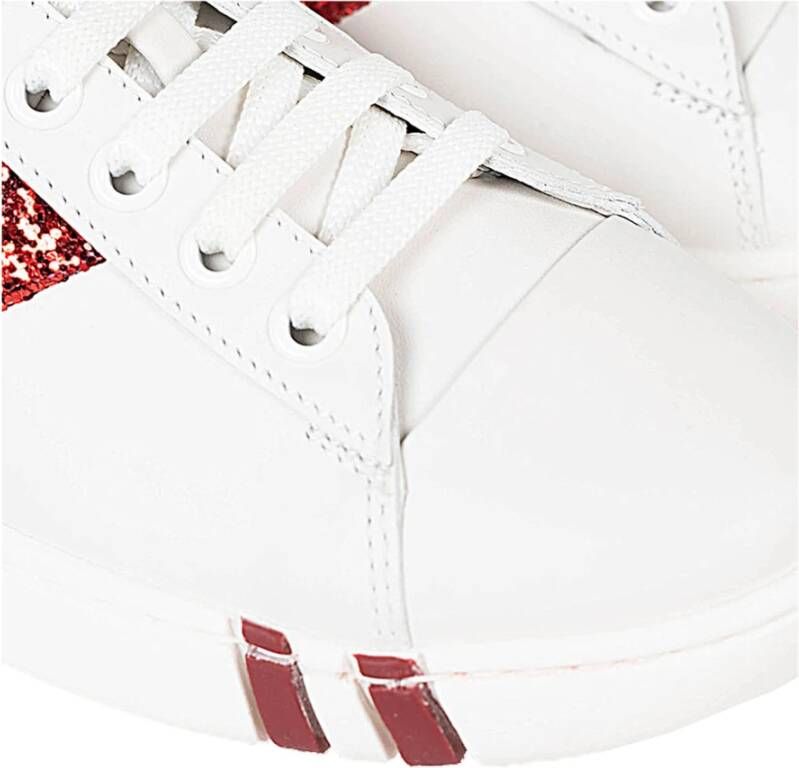 Bally Stijlvolle Sneakers met Comfortabele Veters Wit Dames