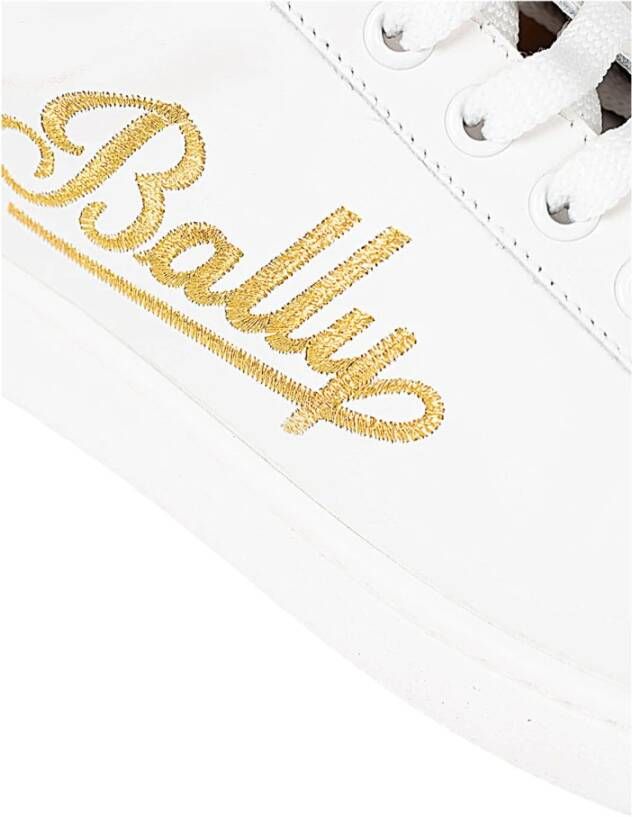 Bally Luxe Veterschoenen Wit Dames