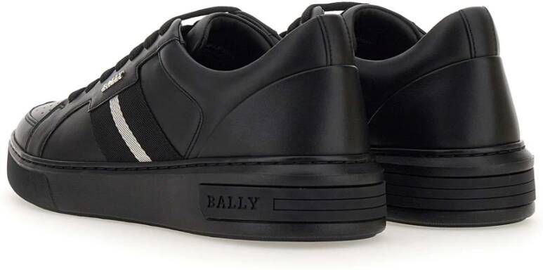 Bally Stijlvolle zwarte sneakers voor heren Zwart Heren