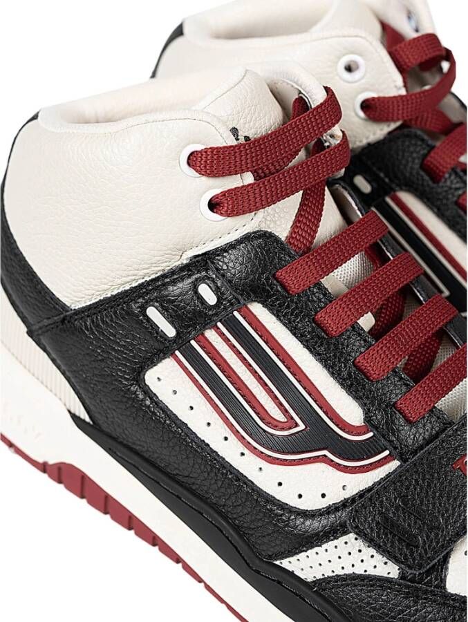 Bally Hoge Lace-Up Sneakers Zwart Heren