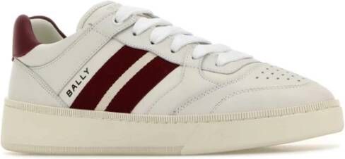 Bally Witte Leren Rebby Sneakers