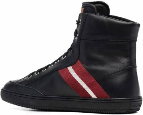 Bally Zwarte Casual Enkellaarzen voor Mannen Black Heren