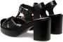 Bally Zwarte gespsluitende blokhak schoenen - Thumbnail 2