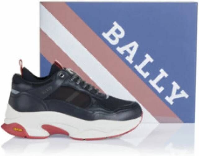 Bally Zwarte Heren Sneaker Comfortabele Moderne Stijl
