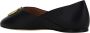 Bally Zwarte Leren Ballerina Flats Sneakers - Thumbnail 2