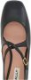 Bally Zwarte Leren Ballerina Platte Schoenen Black Dames - Thumbnail 5