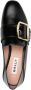 Bally Zwarte Leren Instap Sandalen - Thumbnail 2