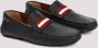 Bally Zwarte Leren Loafers Driver Stijl Black Heren - Thumbnail 3