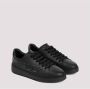 Bally Zwarte Leren Sneakers Ronde Neus Black Heren - Thumbnail 3