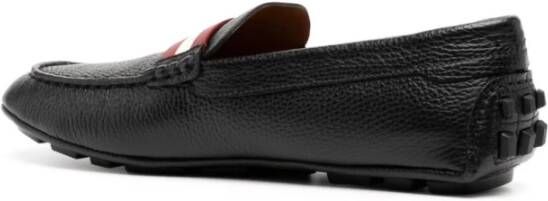 Bally Zwarte Mocassin met Logo
