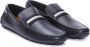 Bally Zwarte Pearce Leren Instappers Black Heren - Thumbnail 7