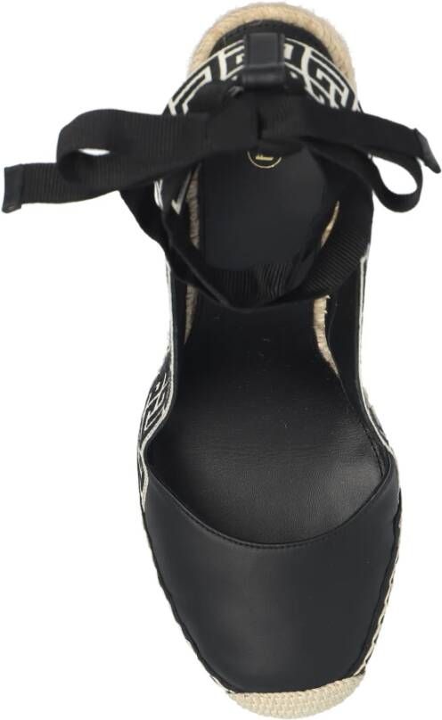 Balmain Alex monogram espadrilles Zwart - Foto 6