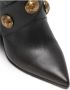 Balmain Alma leren enkellaars Black Dames - Thumbnail 5