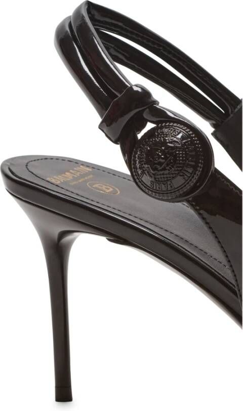 Balmain Alma 75mm lakleren pumps Zwart - Foto 9
