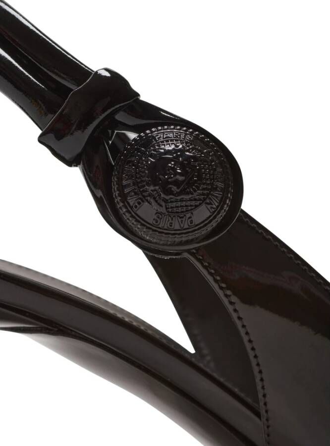 Balmain Alma 75mm lakleren pumps Zwart - Foto 11