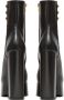 Balmain Brune leren enkellaarzen Zwart - Thumbnail 3