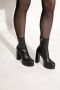 Balmain Brune leren enkellaarzen Zwart - Thumbnail 6