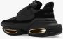 Balmain B-Bold low-top trainers in neoprene and suede Zwart Dames - Thumbnail 8
