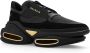 Balmain B-Bold sneakers van leer en suède Black Heren - Thumbnail 10