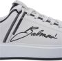 Balmain B-Court bedrukte kalfsleren sneakers White Heren - Thumbnail 9