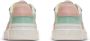 Balmain B-Court Flip trainers in kalfsleer en suède Multicolor Dames - Thumbnail 4