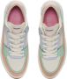Balmain B-Court Flip trainers in kalfsleer en suède Multicolor Dames - Thumbnail 5