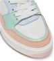 Balmain B-Court Flip trainers in kalfsleer en suède Multicolor Dames - Thumbnail 7