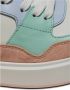 Balmain B-Court Flip trainers in kalfsleer en suède Multicolor Dames - Thumbnail 9