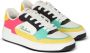 Balmain B-Court Flip trainers in kalfsleer Multicolor Heren - Thumbnail 3